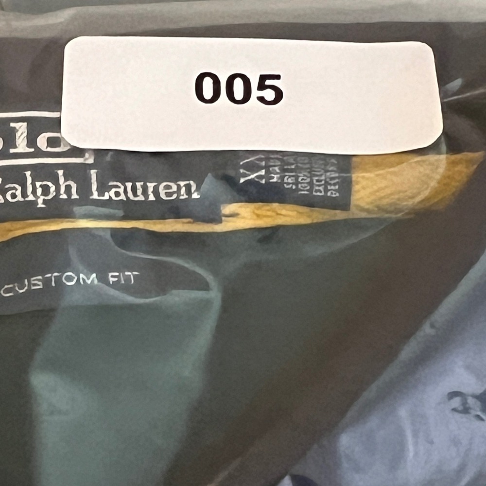 Polo Ralph Lauren Big Pony Polo Shirt Mens XXL Green Custom Fit Short Sleeve Y2K - Picture 8 of 8
